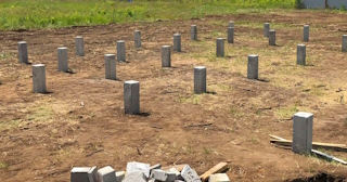 Фундамент на забивных жб сваях под ключ в Петропавловске-Камчатском - фундамент из забивных железобетонных свай цена от 3225 руб/м2